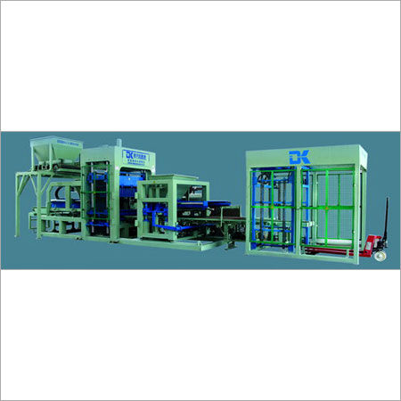 Green Heavy Duty Automatic Block Production Machine