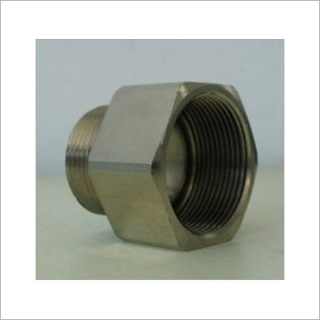 Metalic Nickel Plated Brass Adapter