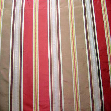 Silk Taffeta Dobby Striped