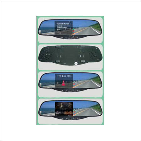 Bluetooth Handsfree Rearview Mirror Size: 285 X 75 Mm