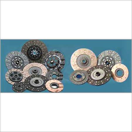 Clutch Plates - Round Shape, 1-3mm & 10-15mm Thickness | 12 Months Warranty, Moulded Type for Light Commercial Vehicles