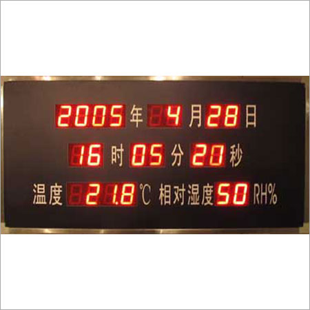 Easy To Clean Led Electronic Calendar Sign