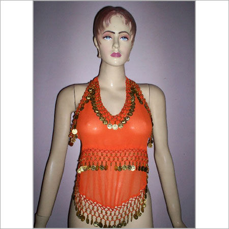 Washable Women Orange Bra Top