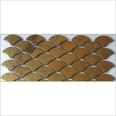 Browns / Tans Anti Skid Fish Scale Tiles