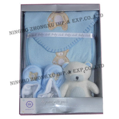 Any Infant Garment 4 Pcs Gift Set