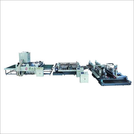 Silver Automatic Glass Edging Machine