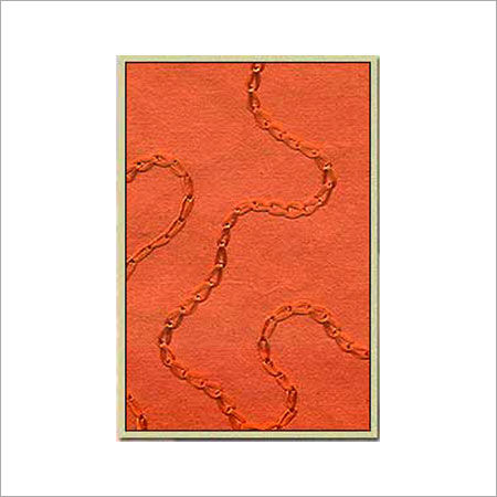 Orange Long Lasting Embroidery Paper