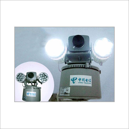 Network Searchlights Box Camera Built-in TEL/GSM Alarm