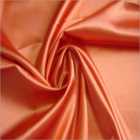 Peach Spandex Pure Satin Fabric