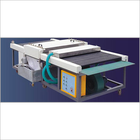 Silver Automatic Glass Cleaning Machine