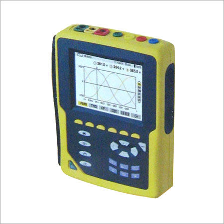 Yellow Industrial Portable Digital Load Manager