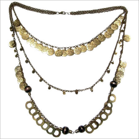 Ladies Brass Fashion Necklaces