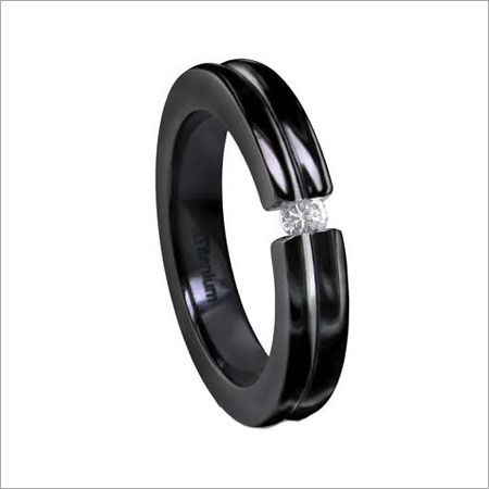 Ladies Titanium Steel Ring