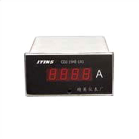 Black Fully Electronic Digital Meter