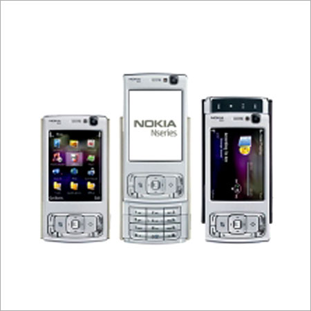 Silver Mobile Phone N95