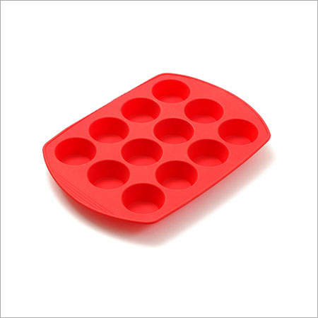 Silicone Bakeware 12 Cup Muffin Pan