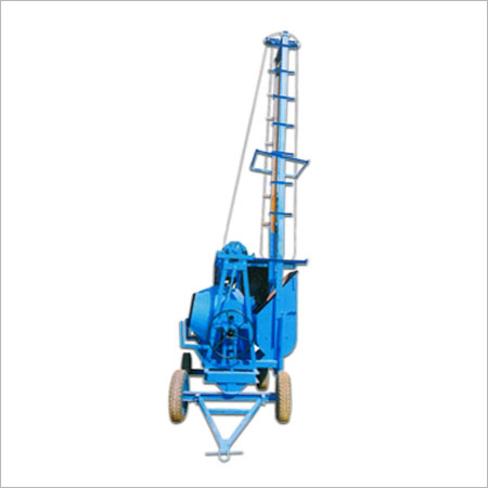 Concrete Mixer With Lift