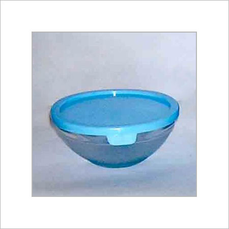 Glass Bowls With Plastic Cap