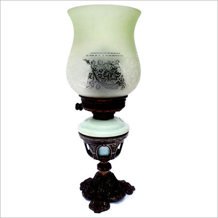 White Glittering Look Decorative Lamp