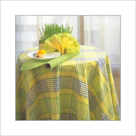 Yellow Mesmerizing Design Table Cloth