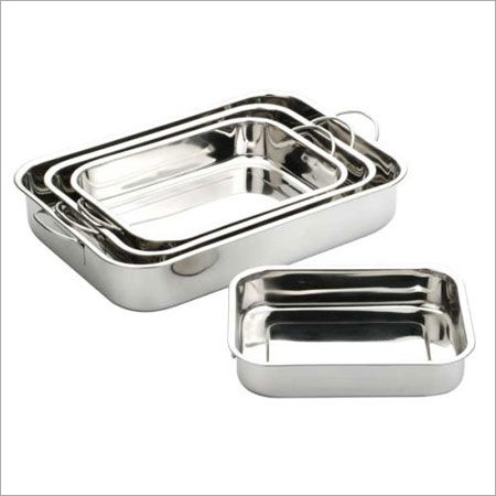 SS Rectangular Tray