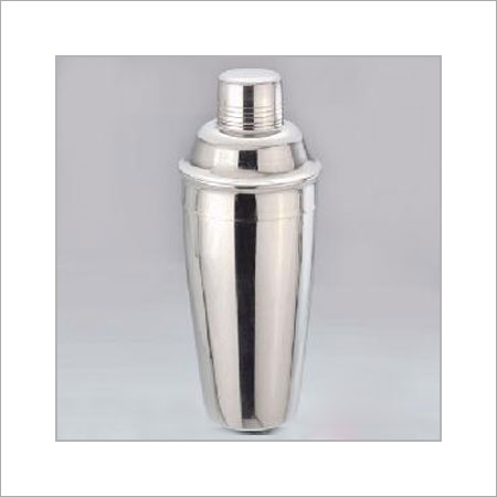 Silver Stainless Steel Cocktail Shaker