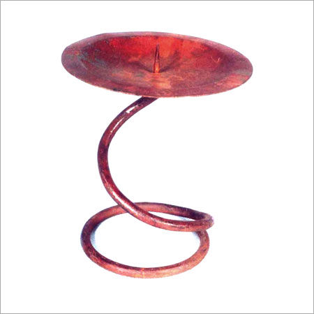 Wrought Iron Candle Stand