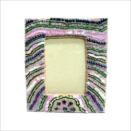 Beaded Photo Frame