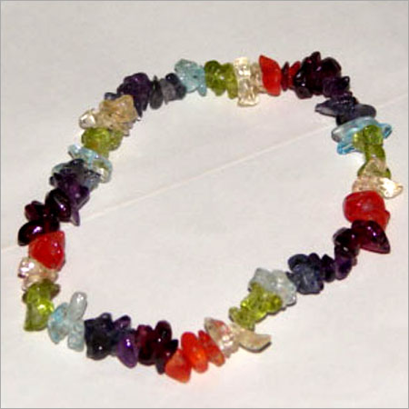 Fashion Chakra Chips Gemstone Bracelets