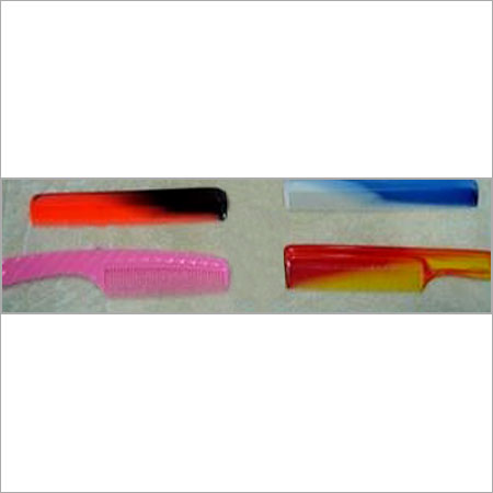 Indian Colorful Plastic Hair Comb