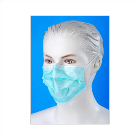 Disposable Face Mask With Ultrasonic Round Elastic