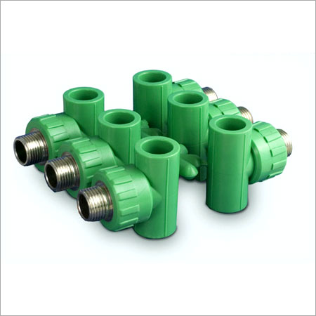 Green Heavy Duty Ppr Pipes Fittings