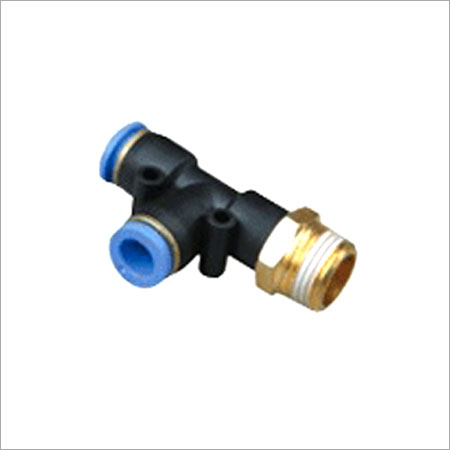 Black One Touch Tube Fittings