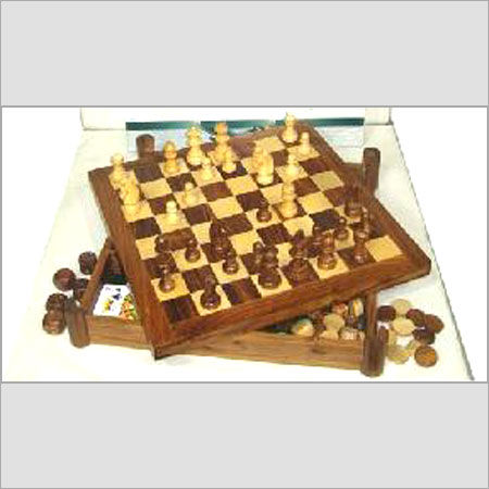 Sheesham Wood Multi Games