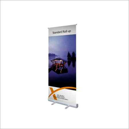 Metal Standard Roll Up Banner