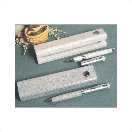 Stone Roller Ball Pen