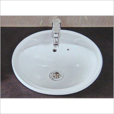 White Counter Top Wash Basin