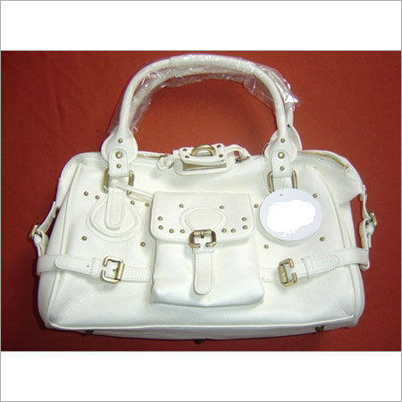 White Light Weight Designer Fashion Handbag