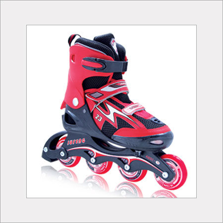 Red Color Kids Inline Skates