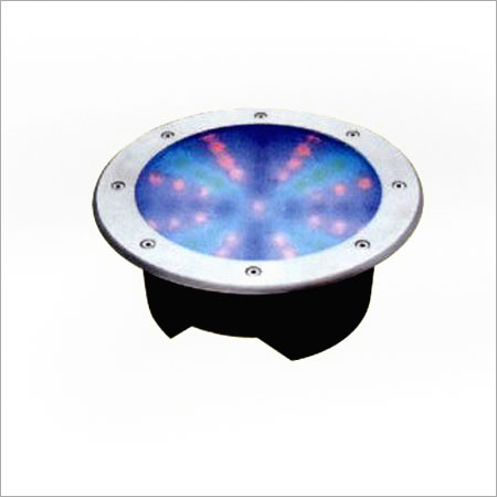 Silver Round Shape Led Underground Lamp