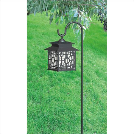 Black Solar Garden Fancy Lamp