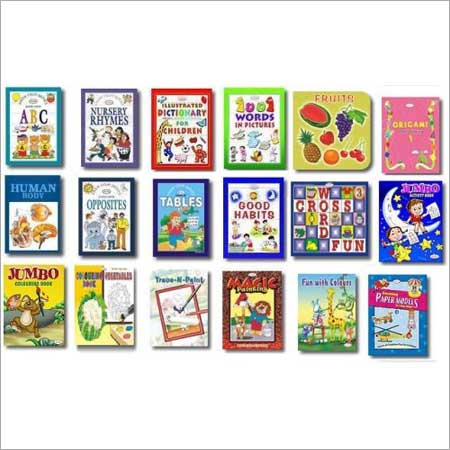 Square Children Teaching Aid Books