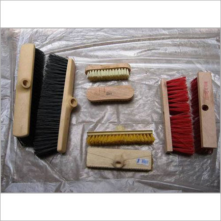 Yellow Hard Nylon Wiper Brush