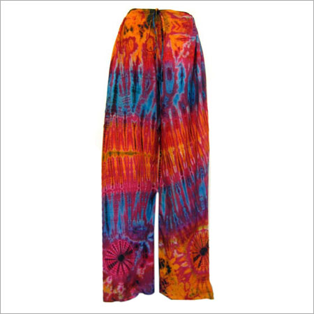 Multicolor Tie Dye Ladies Trouser