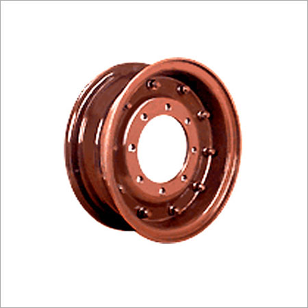 Orange Double Plated Tractor Wheel Rim