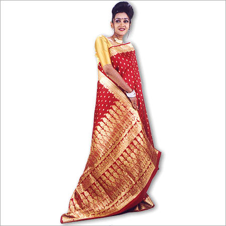 Shrink Resistance Designer Saree