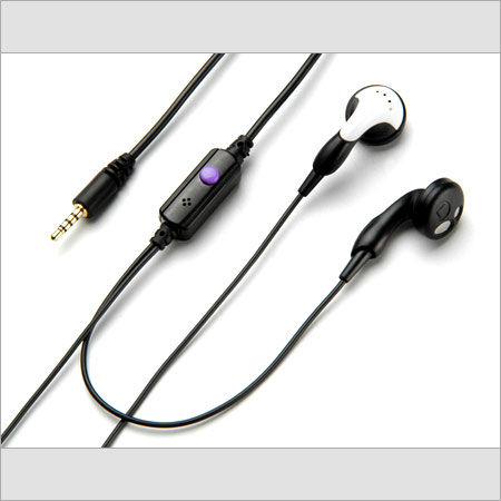 Black Superb Sound Mobile Earphone