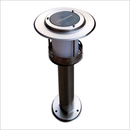 Silver Compact Design Solar Lawn Light