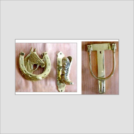 Golden Brass Horse Head Door Knockers at best price in Aligarh