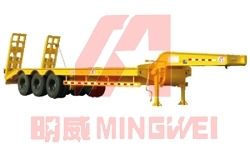 Platform Low Bed Semi Trailer